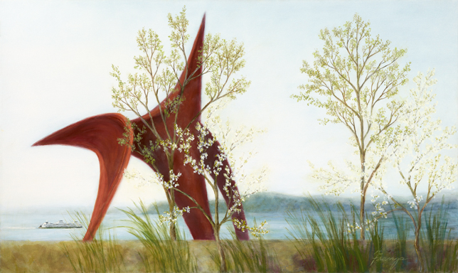 Spring At Olympic Sculpture Park