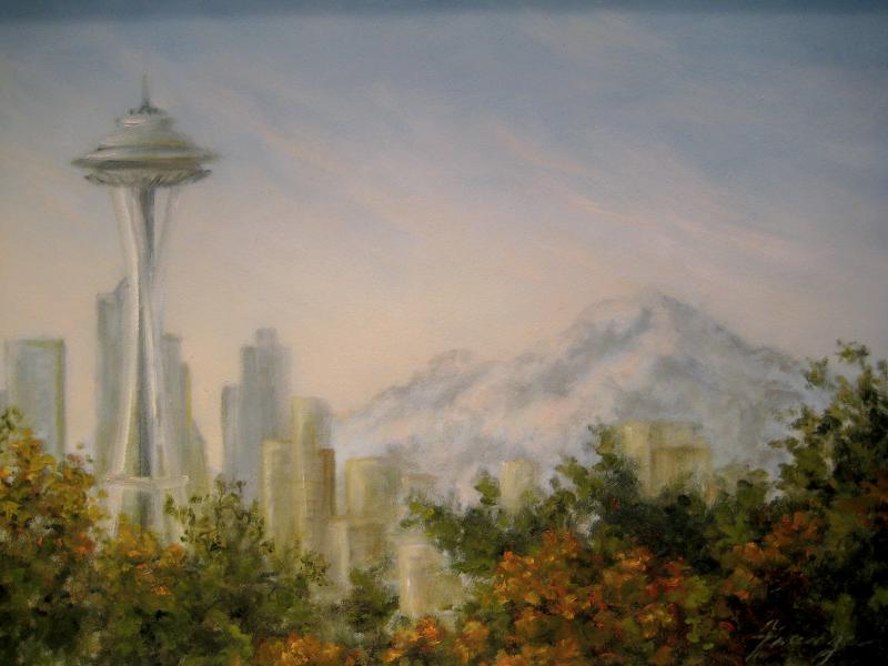 "Sunrise in Seattle"